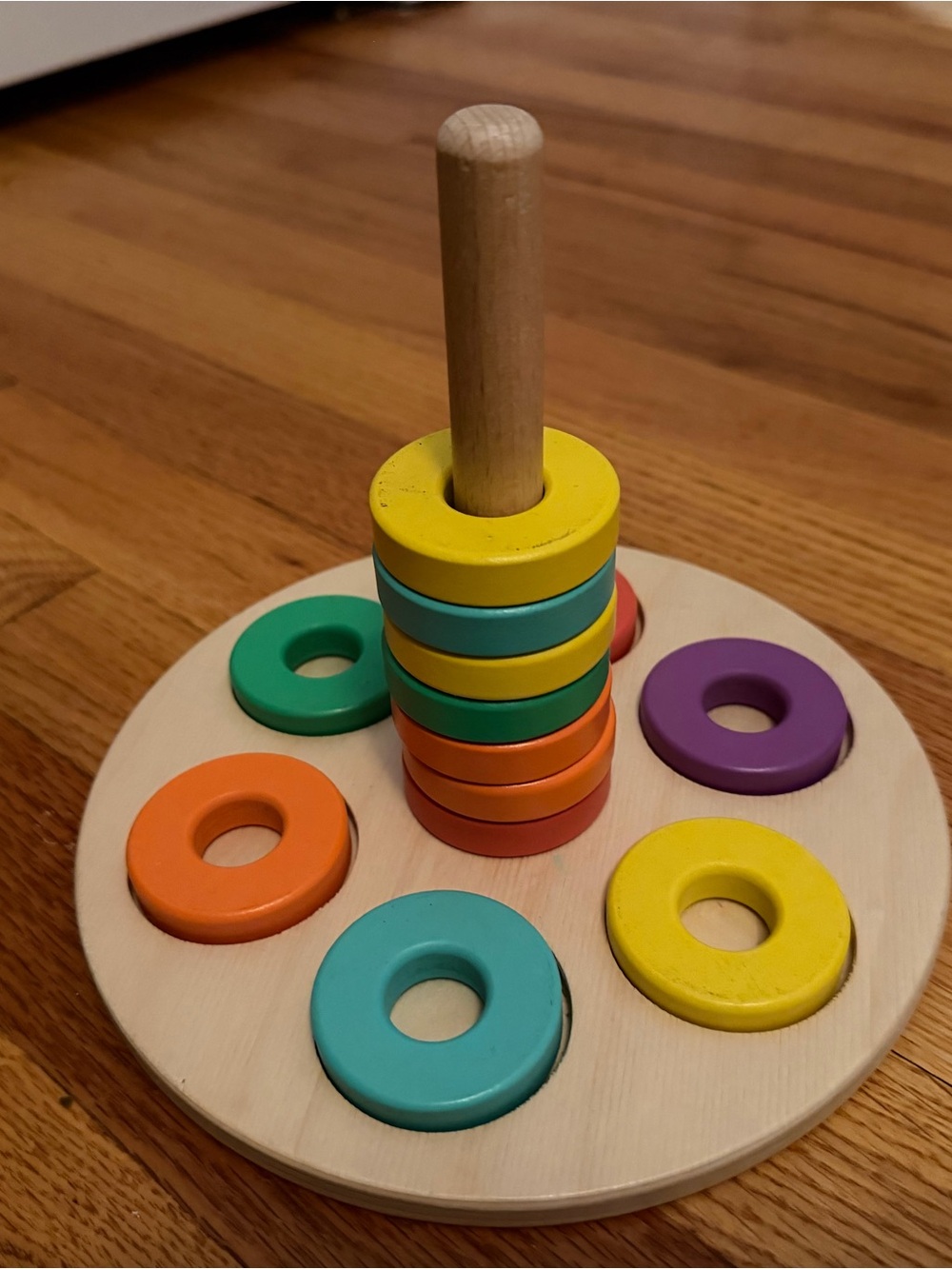 Lovevery Natural Wood Learning Board - Neutral Beige Montessori Toy